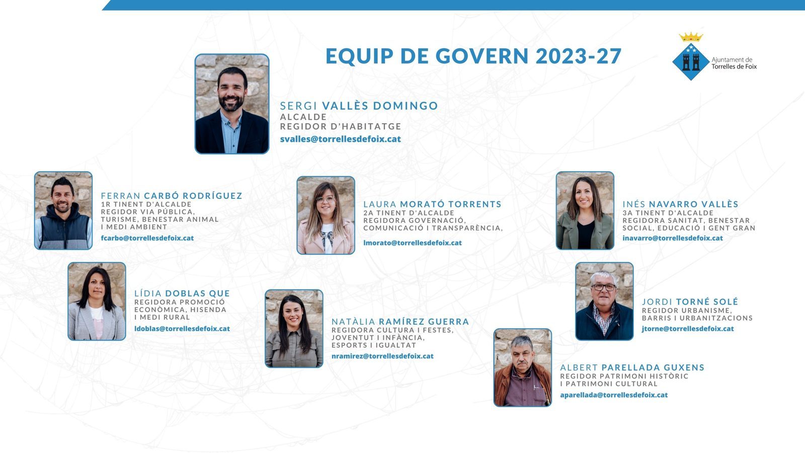 La corporació municipal 2023-2027